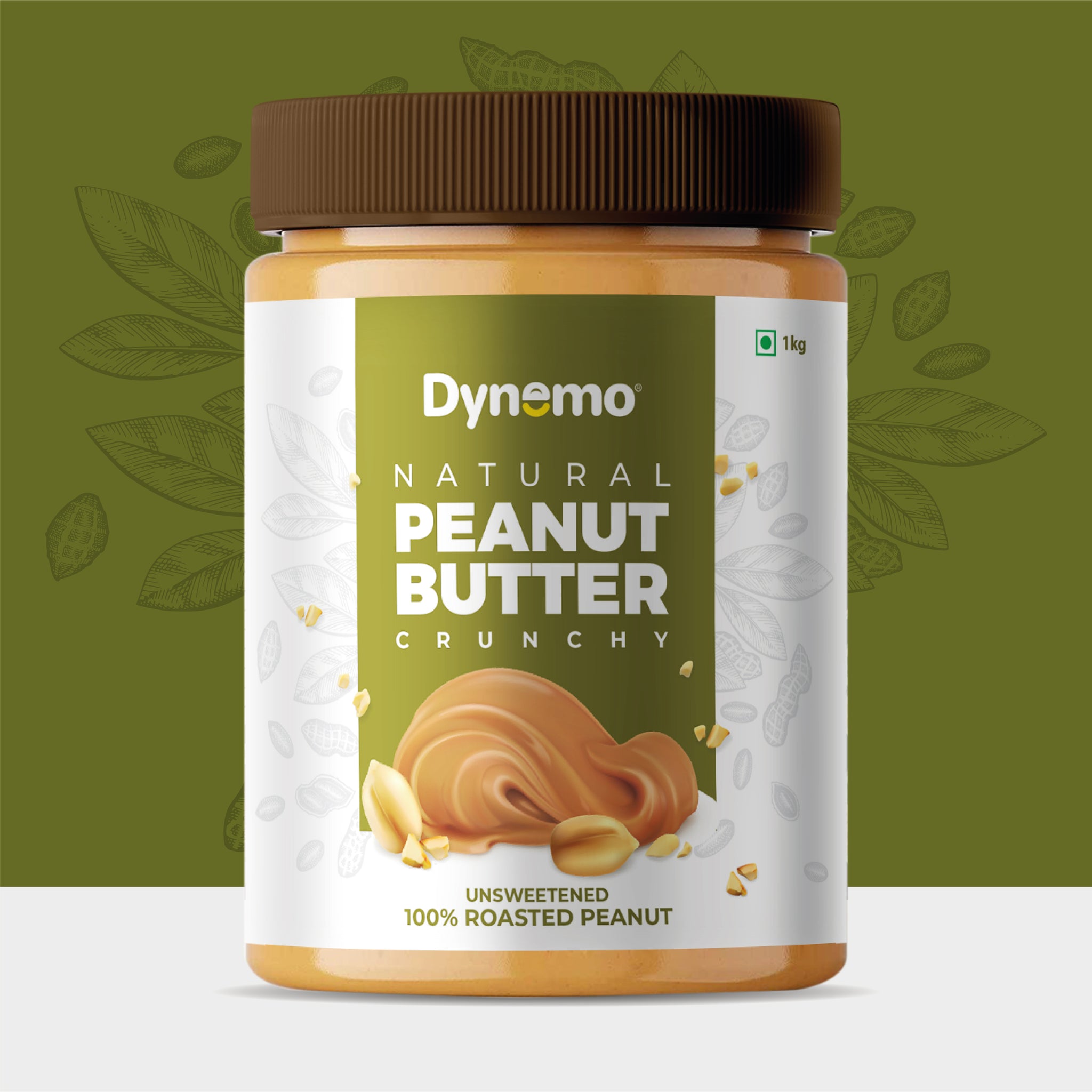 Dynemo Natural Crunchy Peanut Butter